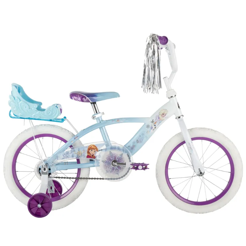 Photo 1 of **FINAL SALE/MISSING FROZEN SLEIGH****Huffy 16" Disney Frozen Kids' Bike, Fits Riders 3'5" - 4'0", Blue, Child, Girl's
