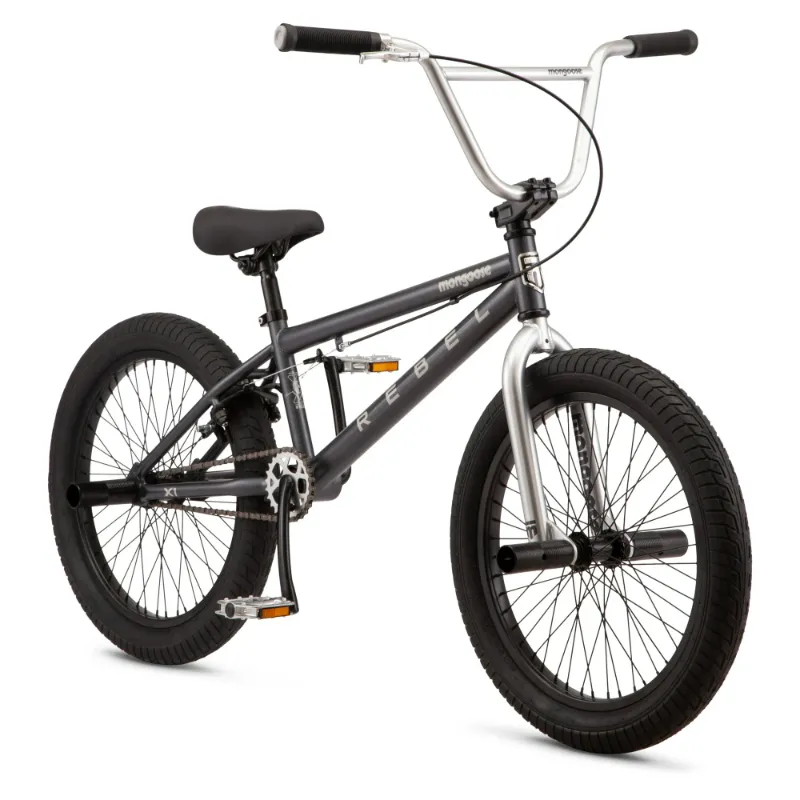 Photo 1 of **FINAL SALE**Mongoose Rebel X1 BMX Bike, 20-in. Wheels, Kids Ages 7-14 Years, Gray Child Bicycle

