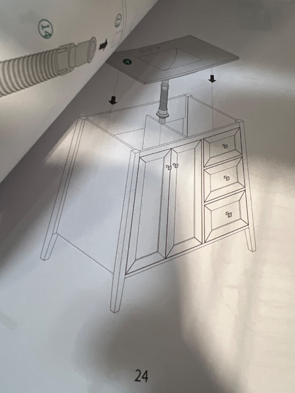 Photo 1 of *** BOX 2 OF 2 ONLY *** PARTIAL SET OF CABINET SINK