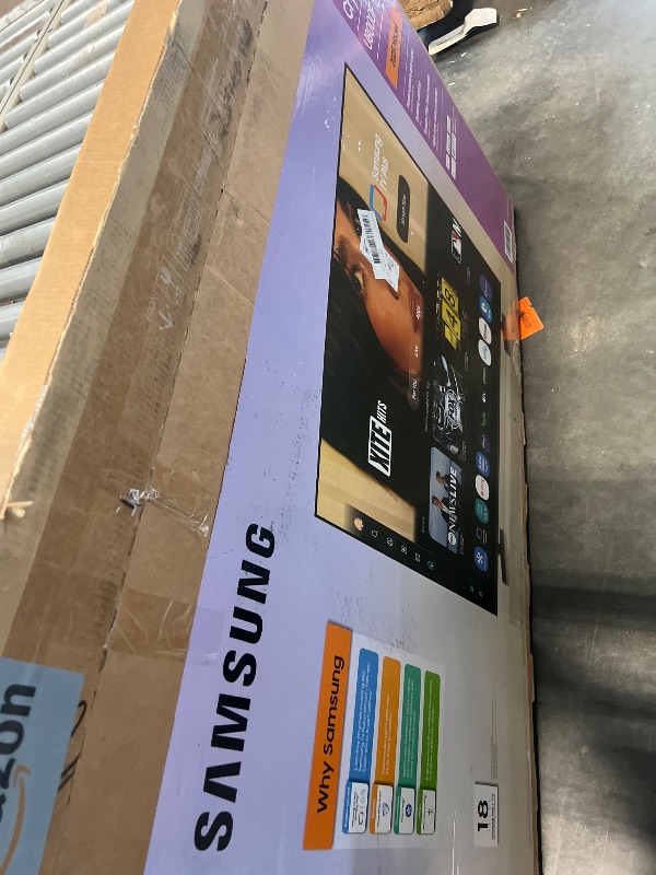 Photo 1 of *** FORM PARTS ONLY NO RETURNS ***Samsung 58-Inch Class Crystal UHD U8000F 4K Smart TV (2025 Model) Endless Free Content, Crystal Processor 4K, MetalStream Design, Knox Security, Alexa Built-in