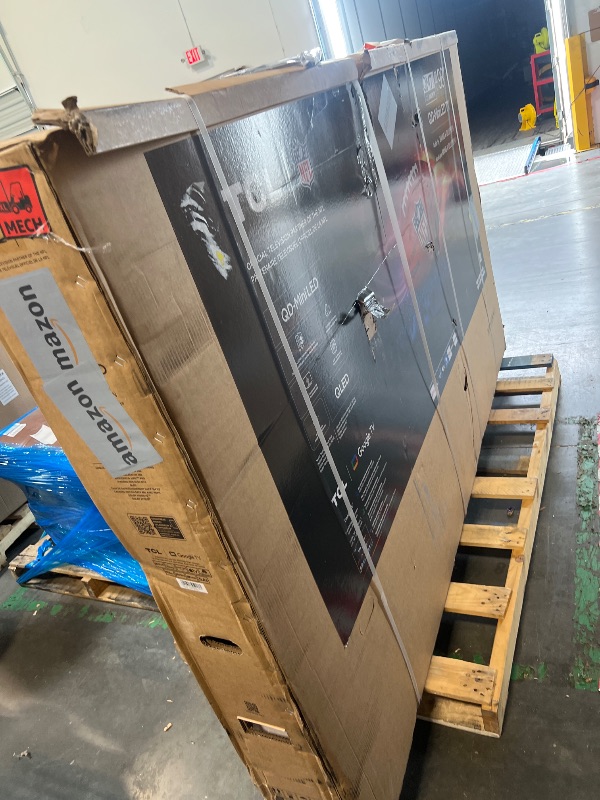 Photo 1 of *** USED *** UNTESTED *** UNKNOWN IF DAMAGED ***TCL 98-Inch Class QM7K Series QD-Mini LED 4K UHD Google Smart TV Best Premium Mini-LED TV - QLED, 144hz, 288hz Gaming Rate, Anti-Reflective Screen, Bang & Olufsen Audio, Atmos (98QM7K, 2025 Model)84604204530