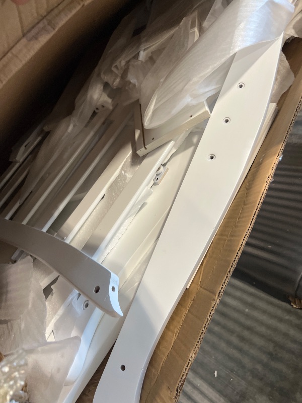 Photo 1 of *** ONLY BOX 2/2 MISSING 1/2 ***Dream On Me 5 in 1 Brody Convertible Crib With Changing Table, Converts From Crib to Toddler Bed, Day Bed and Kids Sofa and Full Size Bed, JPMA Certified Baby Crib