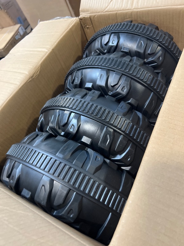 Photo 1 of *** WHEELS AND TIRES ONLY ***GarveeLife 24V Ride On Car for Kids, Battery Powered Ride On Toys with Remote Control, Kids Electric Vehicle, 4 Wheeler Electric Off-Road Utv Ride On Truck, Suspension, Led Lights, Blue