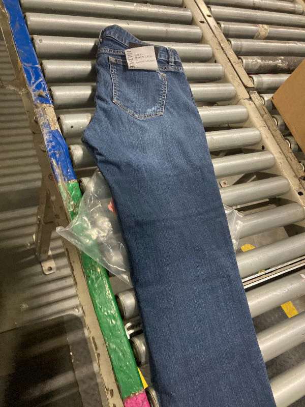 Photo 1 of ***Stock photo is a different color*** PAIGE Women's Cindy Jeans with Destroyed Hem, Mel, Blue, 28