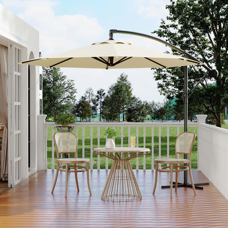 Photo 1 of **No Return****No Return****No Return****No Return****No Return****No Return**
1) GARVEE 10FT OFFSET PATIO UMBRELLA, CANTILEVER UMBRELLA WITH EASY LIFT & TILT ADJUSTMENT, 8 RIBS SUN UMBRELLA UV PROTECTION FOR BACKYARD, POOL, GARDEN - BEIGE
2) XCOVER LOW P