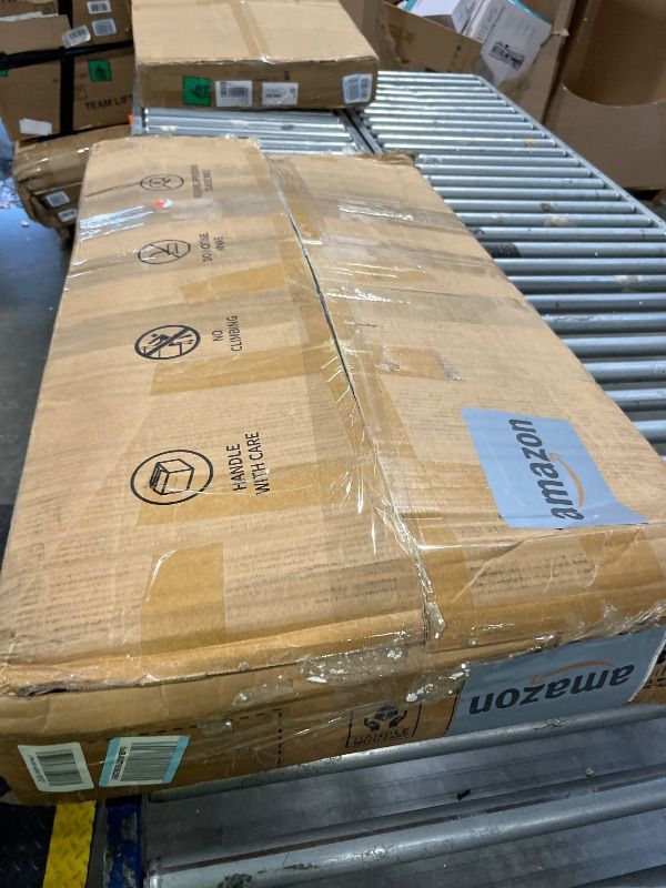 Photo 1 of **No Return****No Return****No Return****No Return****No Return****No Return**
1) KETER WESTWOOD 150 GALLON DECK BOX ORGANIZER, DOUBLES AS 2-PERSON BENCH SEAT, BROWN – LARGE RESIN OUTDOOR STORAGE AND SEATING WITH LOCKABLE LID FOR GARDEN, POOL, AND PATIO
2