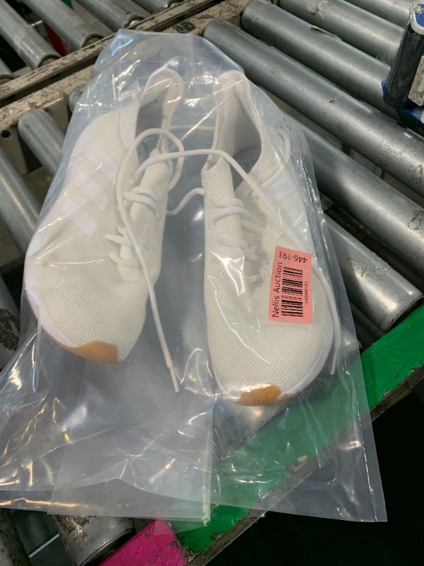 Photo 1 of adidas Women's Cloudfoam Pure Sneaker, White/White/Gum, 9