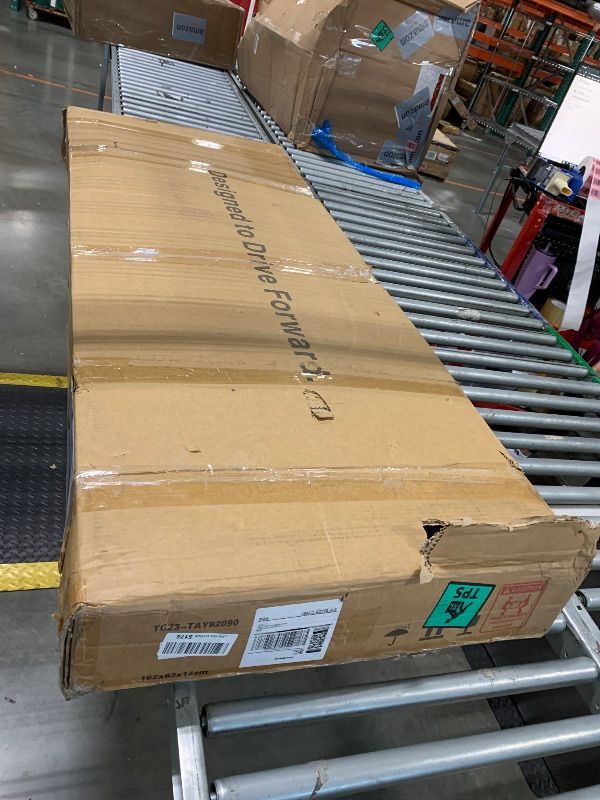 Photo 1 of **No Return**No Return**No Return**No Return**No Return**No Return**No Return**
1) HARD TOP TRI FOLD TONNEAU COVER COMPATIBLE WITH 2019-2025 FORD RANGER 5FT BED (61") ALLOY STEEL AND FIBERGLASS MADE
2) ONOTETUT 6 TIER INDUSTRIAL PIPE SHELVES WITH WOOD PLA