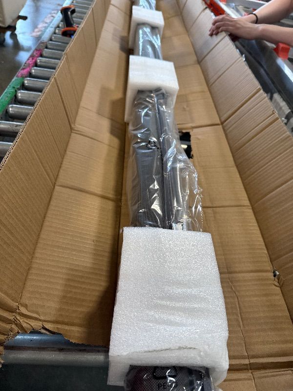 Photo 1 of **No Return**No Return**No Return**No Return**No Return**No Return**
1) UTILITY SERVICE CART 2 SHELF - 880LBS CAPACITY HEAVY-DUTY PLASTIC ROLLING UTILITY CARTS WITH 5 OF 360° SWIVEL WHEELS AND HANDLE, LARGE SERVICE CART FOR GROCERIES, WAREHOUSE,GARAGE 43.