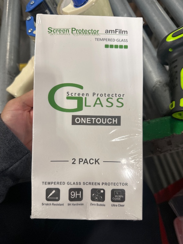 Photo 1 of **FACTORY SEALED**  amFilm Auto-Alignment OneTouch for Nintendo Switch 2 Screen Protector [7.9''] 2025 Tempered Glass, Accessories, 30 seconds Installation, Bubble Free, Anti-Scratch, Touch Sensitive, Ultra-Clear [2Pack]