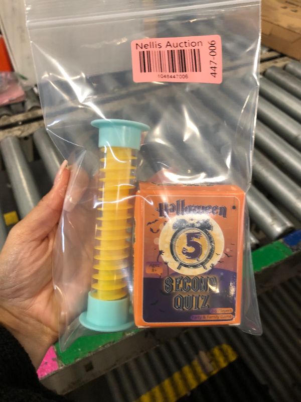 Photo 1 of **MISSING PARTS**
Halloween 5 Second Game 108 Boo Simple Question Cards Digital Timer and 5 Second Hourglass Halloween Question Card Games for Adults Family Party Fun Travel Game Night Think Fast and Shout Out Answers