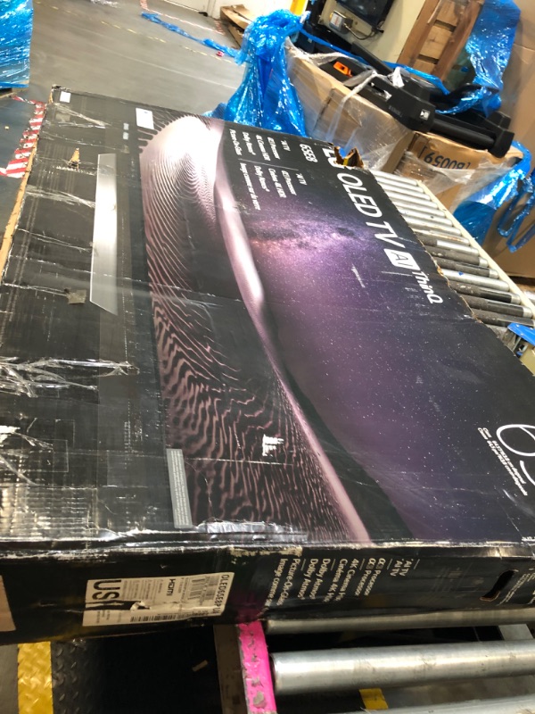 Photo 1 of **MISSING SEVERAL PIECES** LG Electronics OLED65E8PUA 65-Inch 4K Ultra HD Smart OLED TV (2018 Model)
