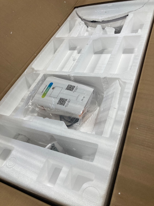 Photo 1 of [damaged screen] Fiteye 32-Inch Portable TV with Incell Touch Screen | 6G RAM+128G Storage | 1080P TV on Wheels | Bestie Screen Built-in | 8H Video Play Time | Android OS | Full Swivel Rotation | Voice Remote Control