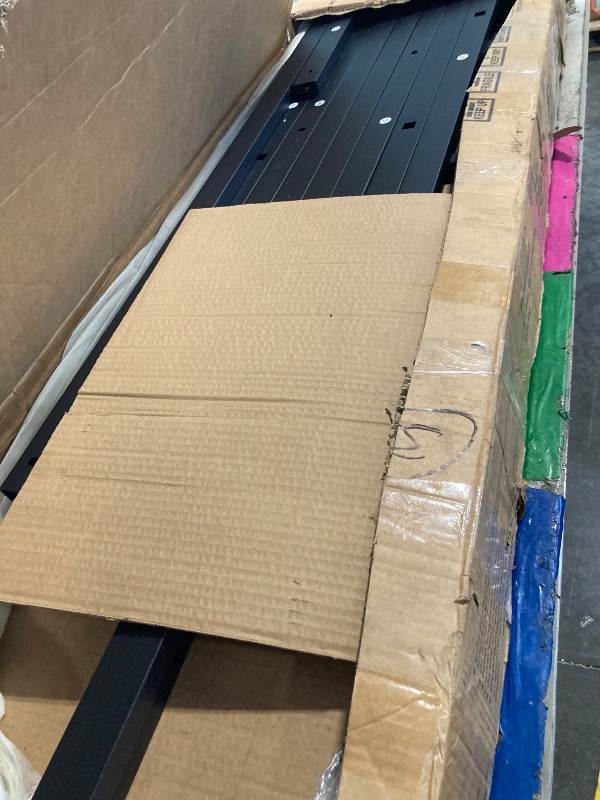 Photo 1 of **MISSING HARDWARE AND FRAME**Queen Loft Bed with Stairs and Wardrobe, Queen Size Loft Bed with Desk and Storage, Heavy Duty Loft Beds with Charging Station and Light, Queen Size Loft Bed Frame for Adults, Teens, Kids(Balck Queen)