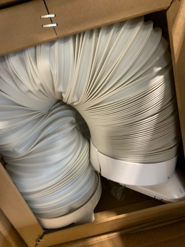 Photo 1 of **MAJOR DAMAGE**Portable Air Conditioners 8000 BTU with Remote Control, Cools Room up to 350+ sq.ft, 3-IN-1 Quiet Portable Ac Unit with Dehumidifier Fan Function, Sleep Mode, 24H Timer, Portable AC Units for Rooms. 