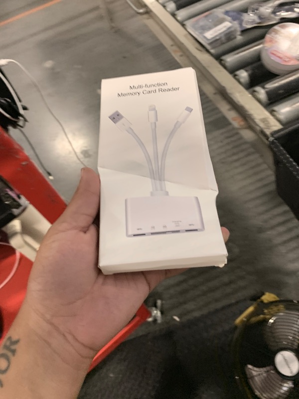 Photo 1 of 5-in-1 Memory Card Reader, USB OTG Adapter & SD Card Reader for i-Phone/i-Pad, USB C and USB A Devices with Micro SD & SD Card Slots, Supports SD/Micro SD/SDHC/SDXC/MMC