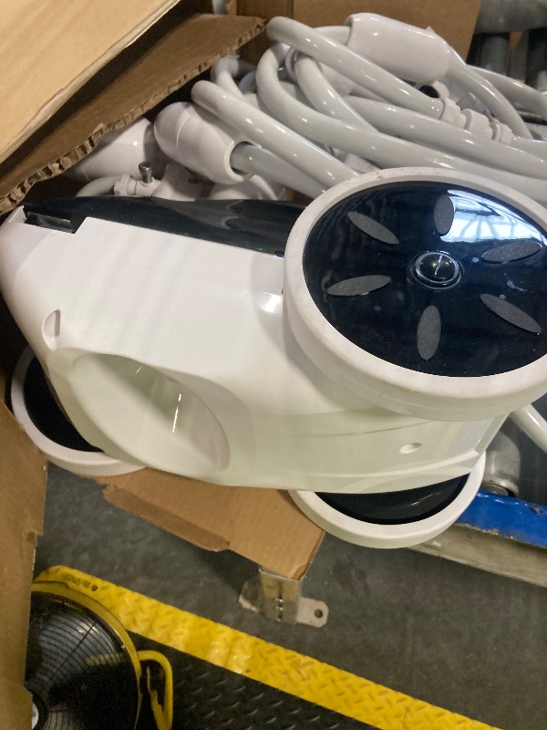 Photo 1 of **ONE WHEEL IS DAMAGED**MAKHOON Upgrade Pool Pressure Side Sweeper: Professional Solution for Cleaning Your Swimming Pool (Four Wheels are Better Than Three)