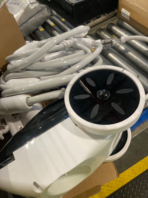 Photo 1 of **ONE WHEEL IS DAMAGED**MAKHOON Upgrade Pool Pressure Side Sweeper: Professional Solution for Cleaning Your Swimming Pool (Four Wheels are Better Than Three)