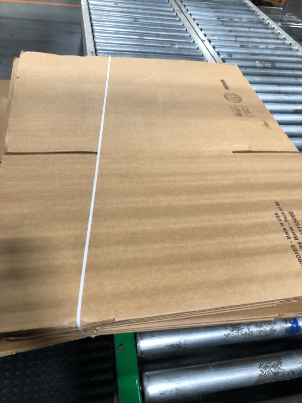 Photo 1 of [3 of the 19 are torn] uBoxes Medium Moving Boxes 18"x14"x12" (Medium Boxes - Pack of 19)