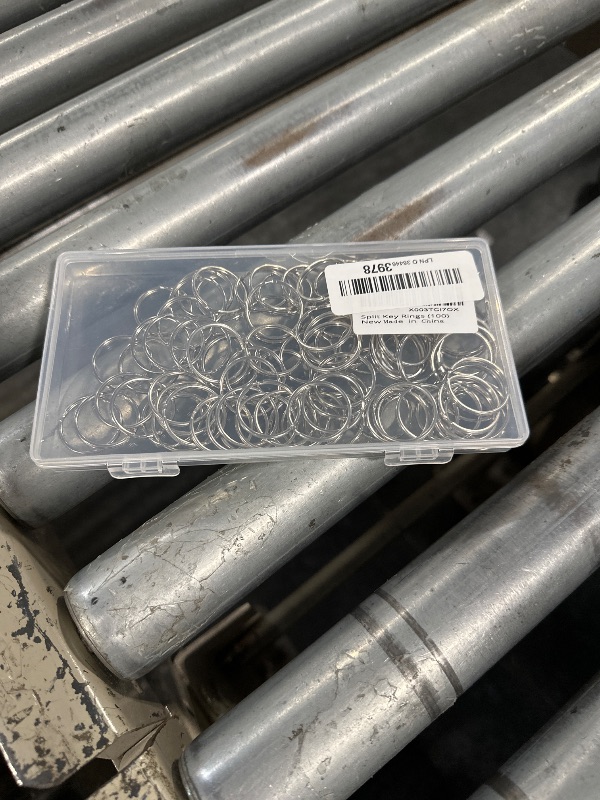 Photo 1 of 100PCS Key Rings Bulk, Split Key Rings, Keychain Rings and Crafts 1 inch (25mm)