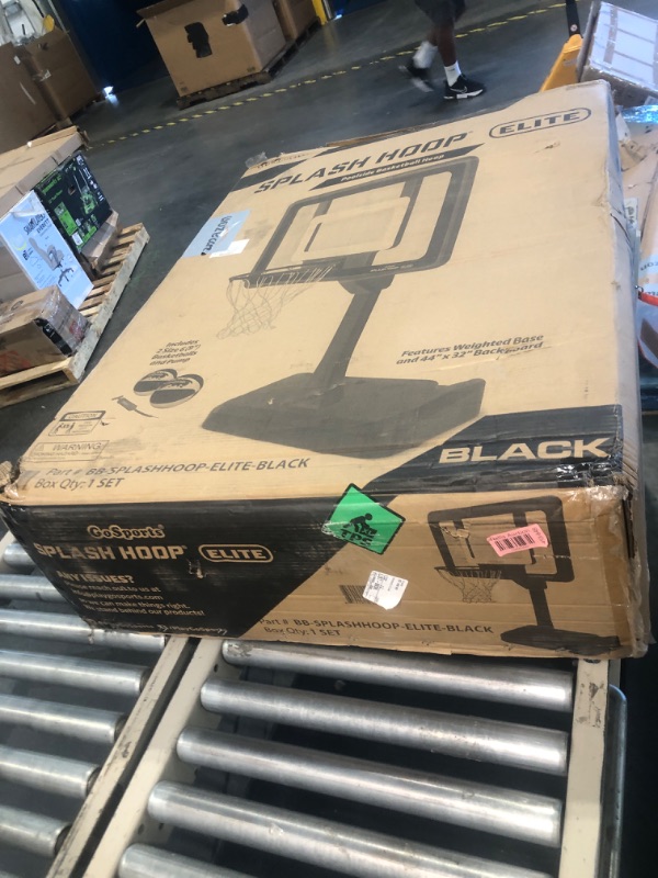 Photo 1 of GoSports Tetherball Game Set, Complete Tetherball Setup with Ball, Rope and Pole - Great for Backyard Fun