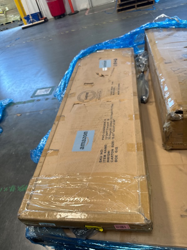 Photo 1 of *** PARTIAL SET ** ONLY 1/7 BOXES *** 
Hipicute Heavy Duty Carport, 13x26 FT Oversized Metal Carport, Steel Carports with Galvanized Steel Frame and Roof, Metal Carport Shelter for Boats, SUVs and Trucks          