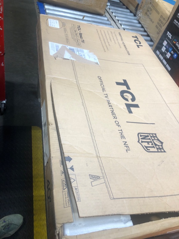 Photo 1 of **SCREEN IS DAMAGED**TCL 40-Inch Class S3 1080p LED Smart TV with Roku TV (40S350R