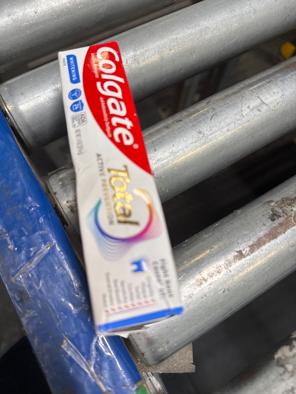 Photo 1 of Colgate Total Plaque Pro Release Fresh Mint Toothpaste, Anticavity Fluoride Toothpaste, Fights Plaque, Bad Breath, Tartar Buildup, and Helps Protect Teeth from Sensitivity, 3.0 oz