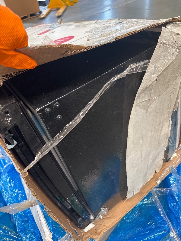 Photo 1 of ** ONLY PARTS** Frigidaire EFRF694, 6.5 cu ft, Upright Freezer, Platinum Series, Stainless steel