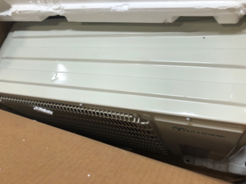 Photo 1 of [Missing parts] YITAHOME 12000 BTU Mini Split Air Conditioner Heat Pump System, Wifi Enabled 20 SEER2 115V Inverter Ductless AC Cool Up to 750 Sq. Ft, Compatible with Alexa, Complete Installation Kit, White