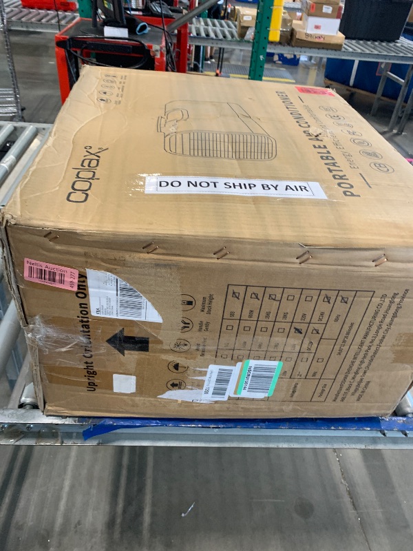 Photo 1 of ***UNTESTED*****PARTS ONLY ***Coplax Portable Air Conditioner,Fast Cooling with Dehumidifier,12V DC,24V DC&110V AC,5100BTU with 24 Hour Timer for Camping Tent,RV,Car,Truck,Van,Boat and Fishing,Outdoor Indoor or Home Use