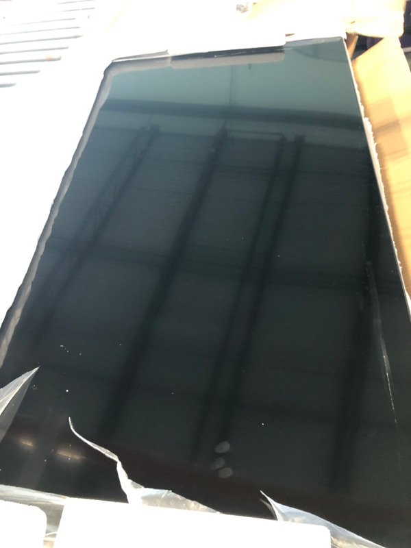 Photo 1 of ***ONLY FOR PARTS***BROKEN SCREEN***Roku Smart TV – 55-Inch Plus Series 4K QLED RokuTV with Roku Voice Remote Pro, Dolby Vision, Striking 4K Resolution, Automatic Brightness, & Seamless Streaming – Live Local News & Sports