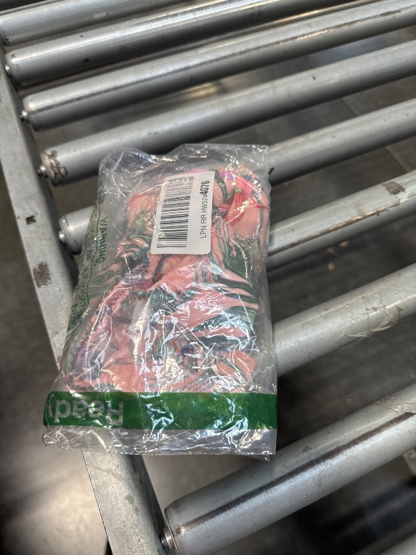 Photo 1 of **SHORTS ONLY**IFFEI Family Matching Swimsuits Two Pieces Leaves Printed Ruffles Bikini Set Off Shoulder Mommy and Me Bathing Suits Pink Men: 2-4Y