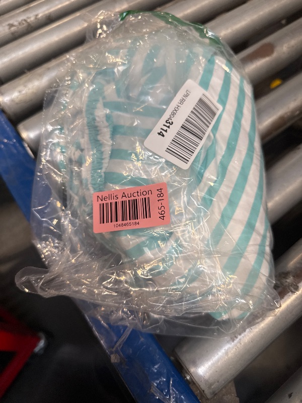 Photo 1 of Fashionme Summer Maxi Dresses for Women 2025 Striped Vacation Beach Long Sundresses A Line Casual Flowy Boho Spaghetti Strap Backless V Neck Sleeveless with Pockets