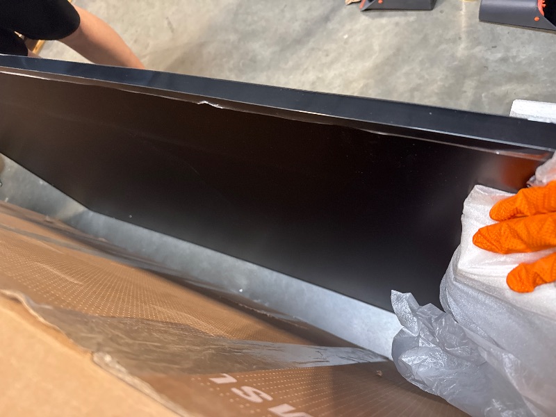 Photo 1 of **SCREEN IS DAMAGED**Samsung 65-Inch Class QLED 4K LS03D The Frame Series Quantum HDR Smart TV w/Dolby Atmos, Art Mode, Anti-Reflection, Customizable Frame, Slim Fit Wall Mount with Alexa Built-in (QN65LS03D, 2024 Model)