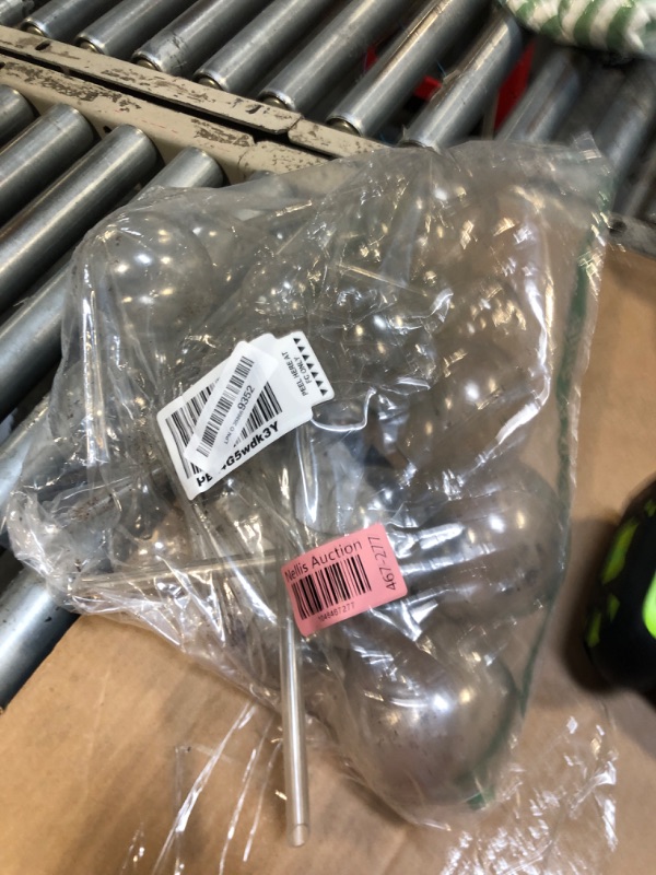 Photo 1 of 10 Pcs Clear Plant Watering Globes,Plastic Self-Watering Bulbs,Flower Automatic Watering Device,Garden Waterer for Plant Indoor Outdoor