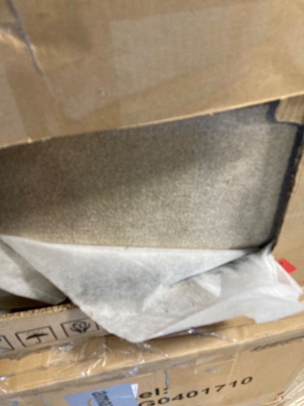 Photo 1 of *****ONLY ONE CHAIR******   KISLOT Swivel Accent Chair Set of 2, 360 Degree Linen Fabric Armchair Modern Barrel Chairs Armchair for Living Room Bedroom Home and Office,Taupe