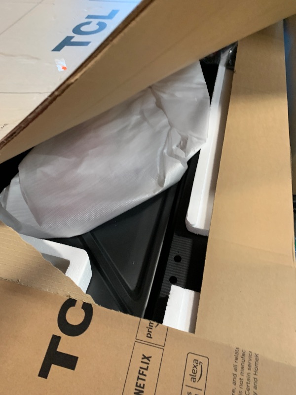 Photo 1 of ***SCREEN IS DAMAGED**TCL 75-Inch Class S5 UHD 4K LED Smart TV with Fire TV (75S551F, 2024 Model), Dolby Vision, HDR PRO+, Dolby Atmos, Alexa Built-in with Voice Remote, Apple AirPlay 2 Compatibility, Streaming Television