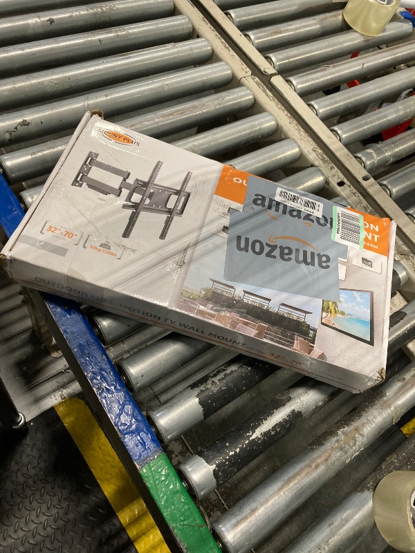 Photo 1 of **MISSING BARS** Mount Plus MP-LPA36-443W Outdoor Full Motion Swivel Weatherproof Tilt TV Wall Mount for Most 32”~70” TVs Perfect Solution for Outdoor TV (Max VESA 400x400)