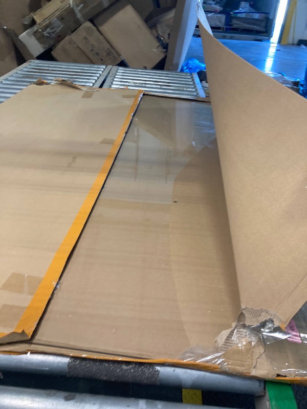 Photo 1 of [Large Size] Crystal Clear 1/5" Thick 59" x 47" Heavy Duty Hard Chair Mat, Can be Used on Carpet or Hard Floor