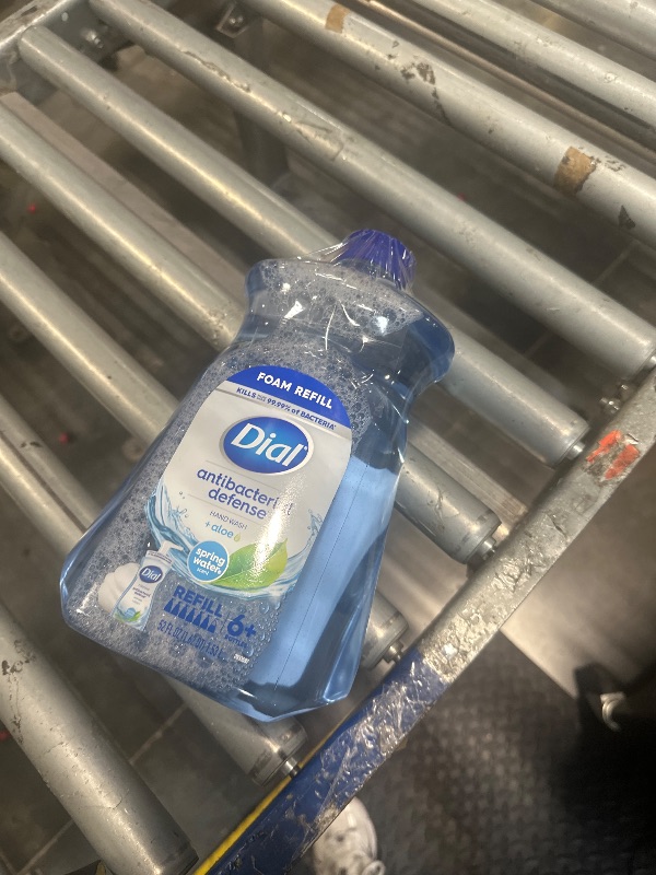 Photo 1 of Dial Antibacterial Foaming Hand Soap Refill, Spring Water, 52 fl oz (Pack of 1)