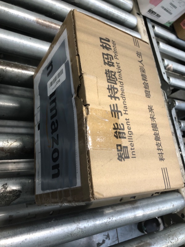 Photo 1 of Handheld Inkjet Printer with 42ml Quick-Drying Ink Cartridge, Portable Handheld Printer Gun with 4.3 Inch Touch Screen for Text QRCode Barcode Batch Number Label Logo
