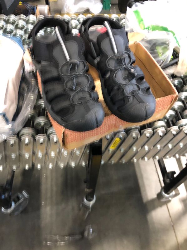 Photo 1 of ***SIMILAR***Men's Rapid H2 Closed Toe Water Sport Sandals, Black/Steel Grey, 13