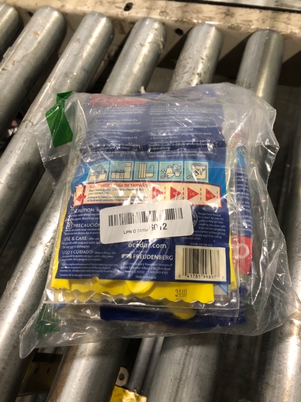 Photo 1 of **MISSING 2 PAIRS** Playtex Handsaver Reusable Rubber Gloves (Medium, Pack - 6)