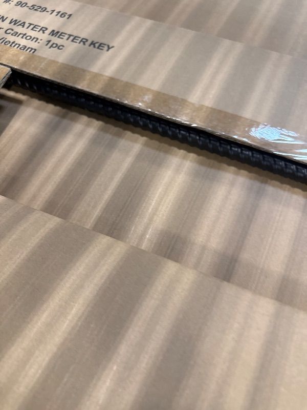 Photo 1 of HOMESTEAD 60-Inch Water Meter Key with wide T handle, Comfortable Grip and U-shaped Head (5 ft.)