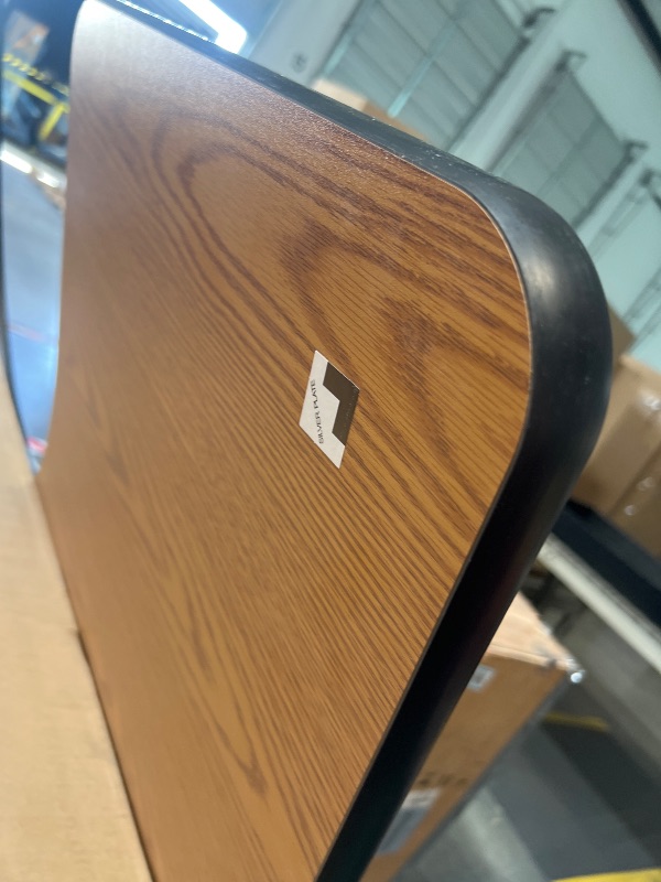 Photo 1 of **TABLE TOP ONLY, MISSING HARDWARE**Reversible Table Top Wood And Grey Color