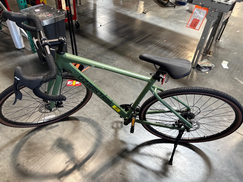 Photo 1 of **FINAL SALE**700c Ozark Trail G.1 Explorer Drop Bar Gravel Bike, Medium Frame, Fits Riders 5'5" - 5'10", Green, Adult
