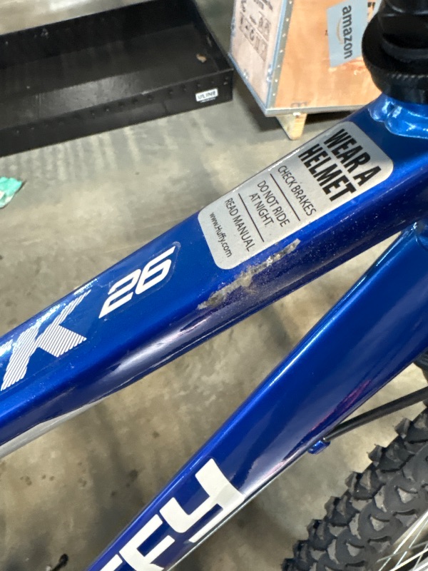 Photo 1 of ***FINAL SALE/MINOR SCRATCHES**Huffy 26" Rock Creek Mountain Bike, Fits Riders 5'0"+, Blue, Adult, Men's
