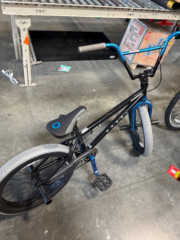 Photo 1 of **FINAL SALE/MINOR SCRATCHES**Mongoose Rebel X2 Kids BMX Bike, 20-in. Wheels, Children Ages 6+, Black & Blue Bicycle
