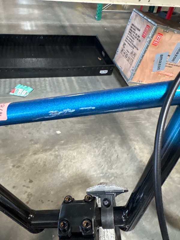 Photo 1 of **FINAL SALE/MINOR SCRATCHES**Mongoose Rebel X2 Kids BMX Bike, 20-in. Wheels, Children Ages 6+, Black & Blue Bicycle

